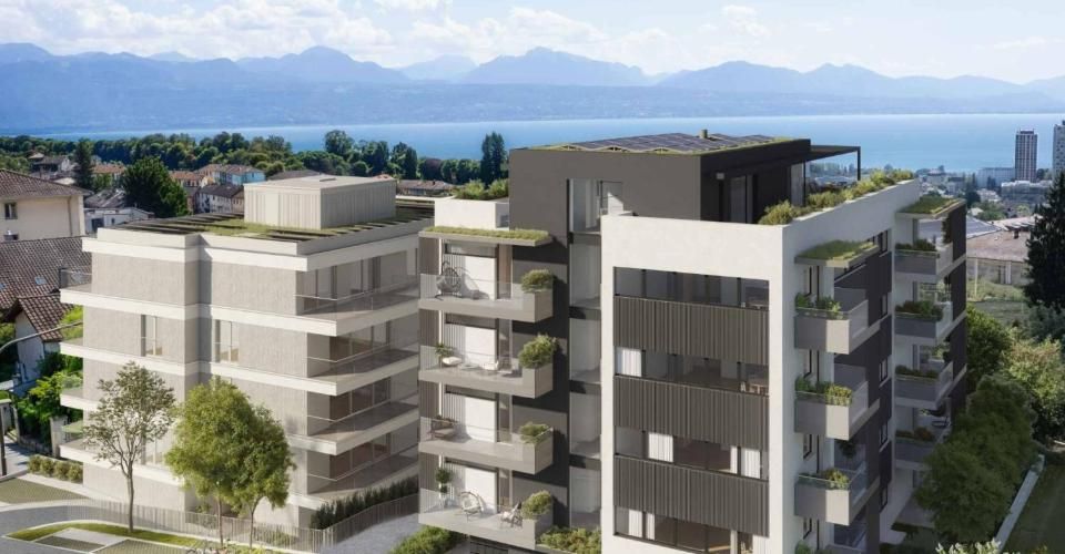 Magnifique logement neuf avec grande terrasse et vue imprenable ! - Appartement 4.5 pièces - image - 1