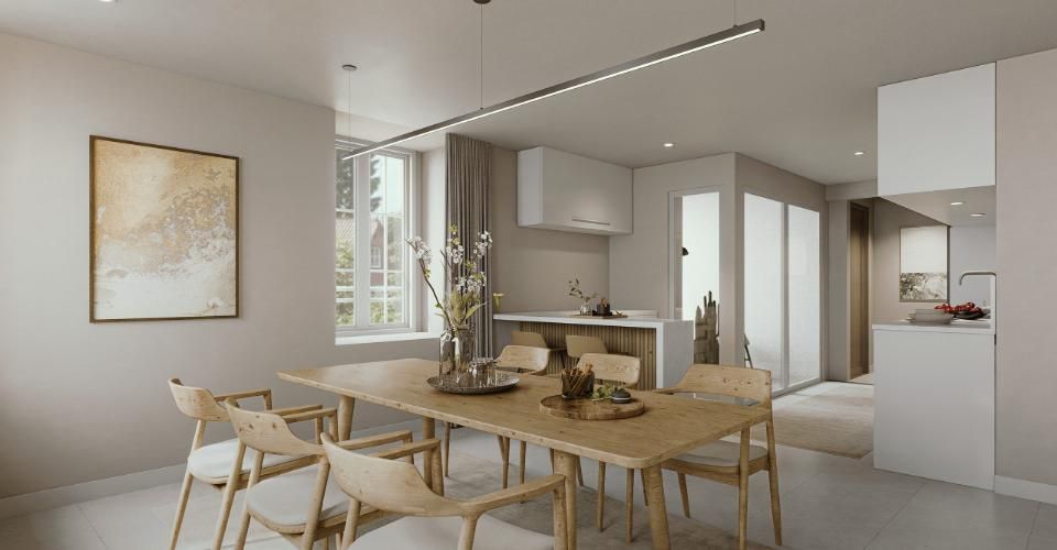 Appartement neuf de 4,5 pièces à Autigny avec terrasse, jardin et 2 parking (LOT 1) - Appartement 4.5 pièces - image - 6