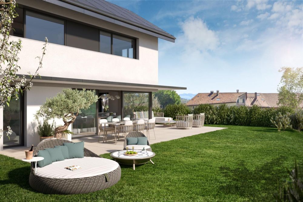 Prochainement à Le Vaud belle promotion de deux villas mitoyennes - Bild 1