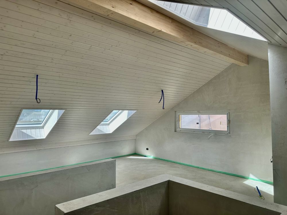 Centre de Payerne villas moderne avec 2 places de parc souterraines - Pièce à vivre 2ème étage