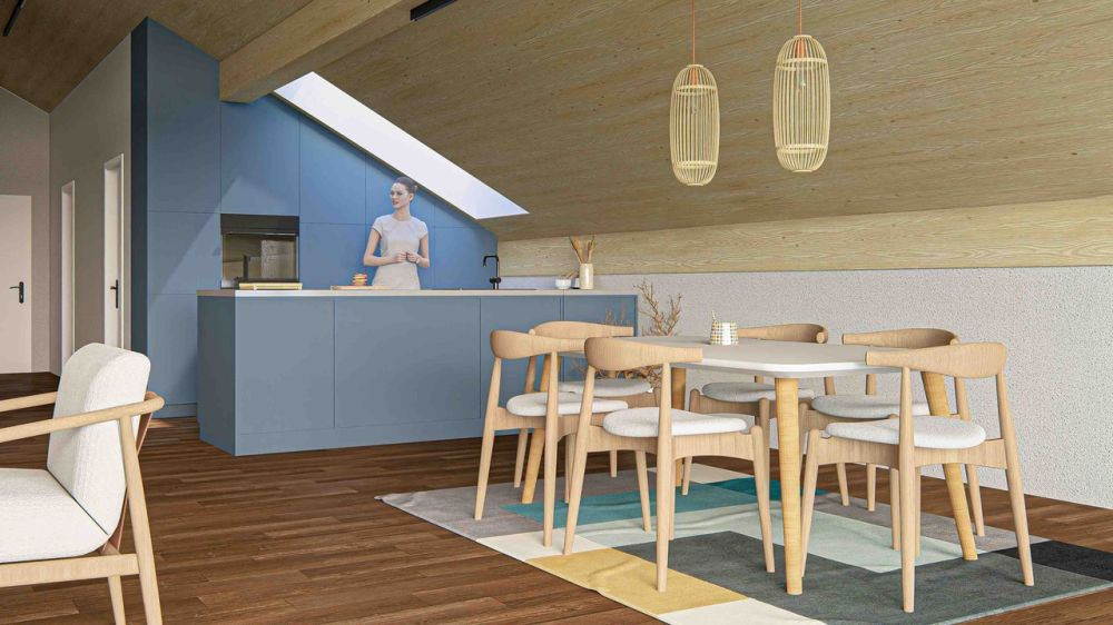 BAUPROJEKT "FLURA" WOHNUNG DACHGESCHOSS -  Bild 3