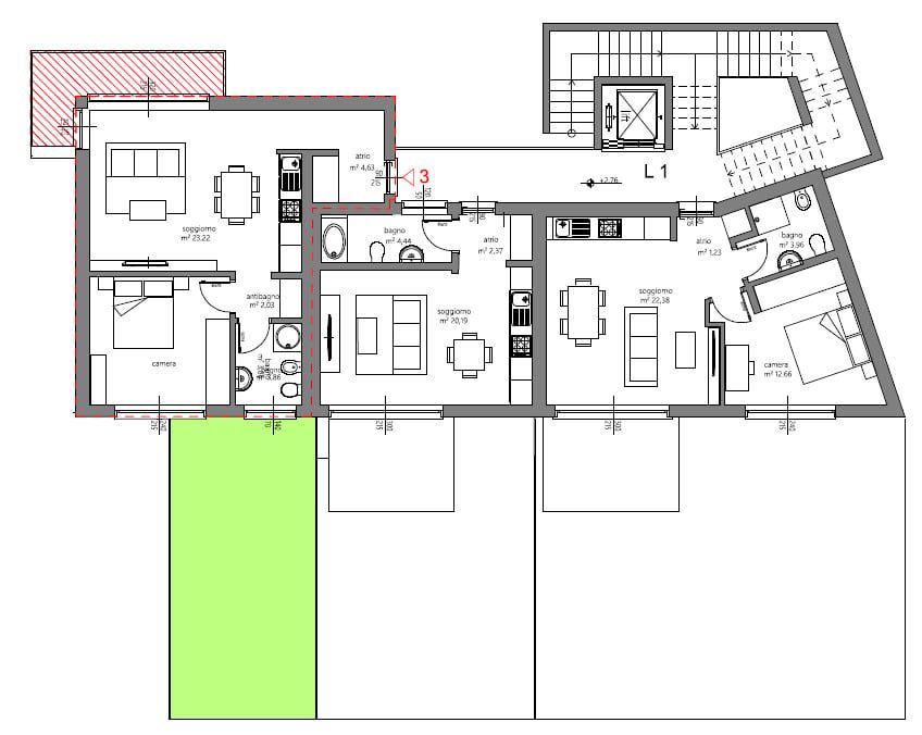 Nuovo appartamento con giardino in piccola moderna palazzina -  Bild 8