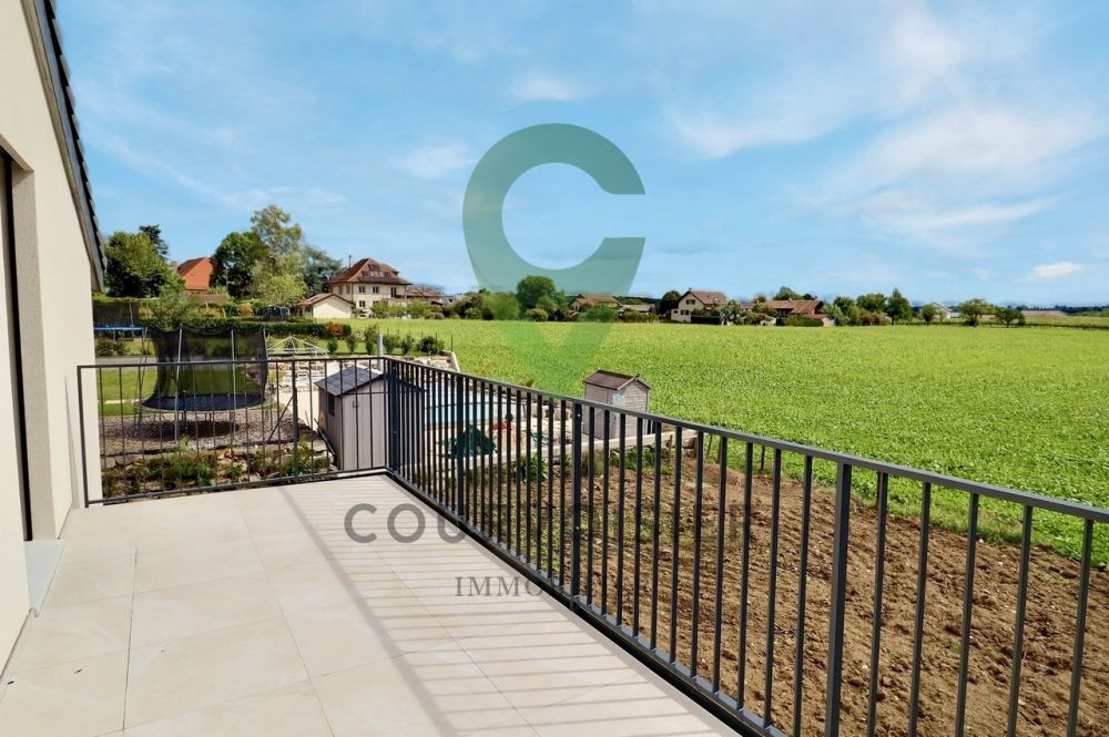 Belle villa jumelle neuve dans cadre champêtre avec vue Alpes - Bild 10