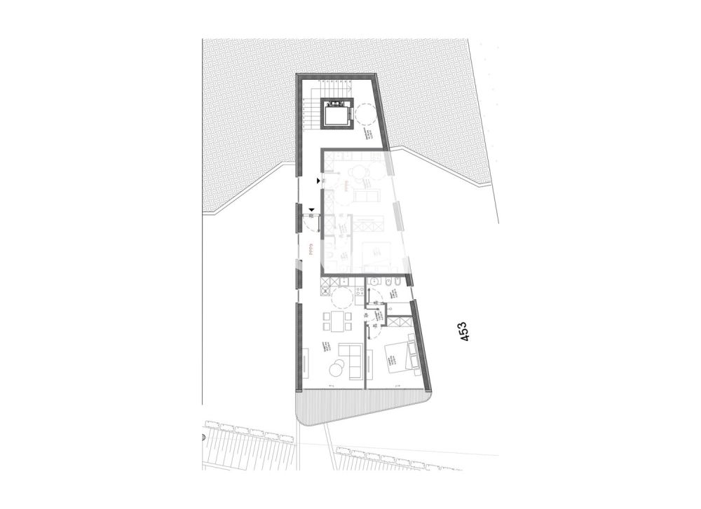 Muzzano, 2.5 locali, nuova costruzione. Residenza Green Horse. - Planimetria