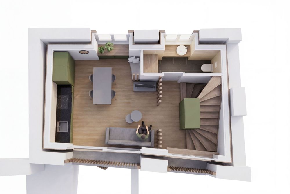Grange valaisanne à terminer soi-même – projet autorisé, travaux déjà commencés -  Bild 4