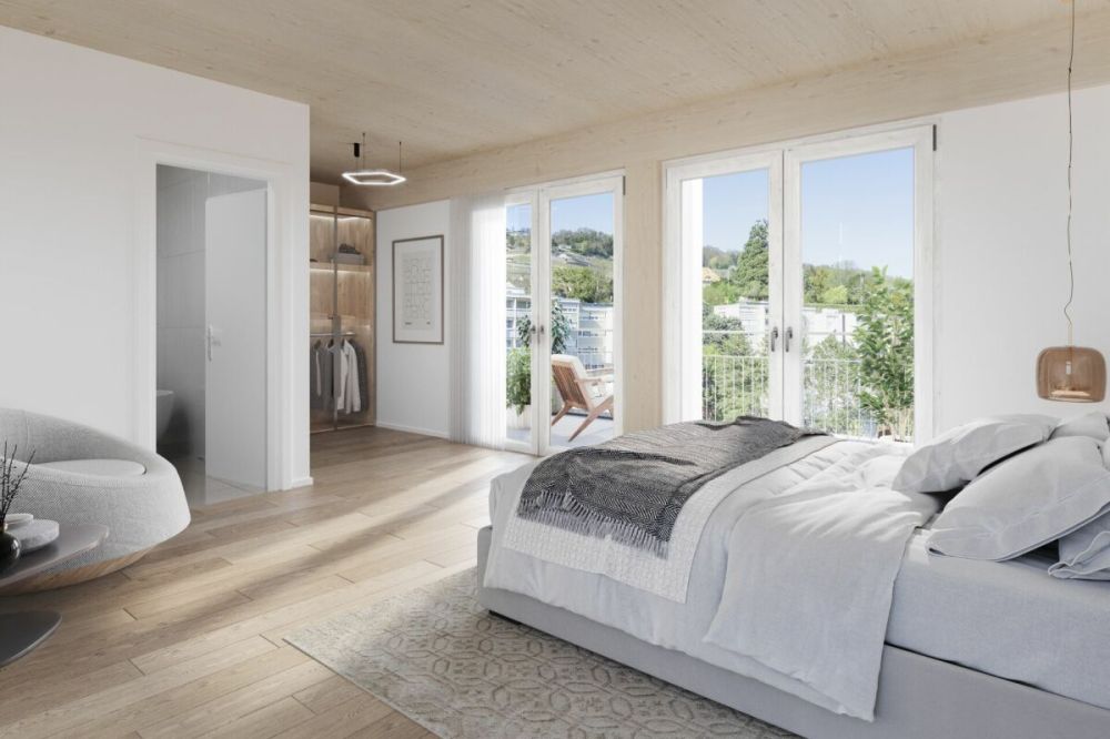 Spacieux attique traversant de 4.5 pièces avec terrasses de 38.5 m² - Bild 2