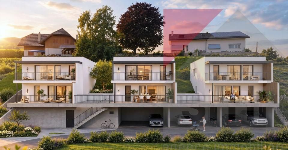 Promotion de 3 villas individuelles La Côte 12, Le Bry - Maison 4.5 pièces - image - 1