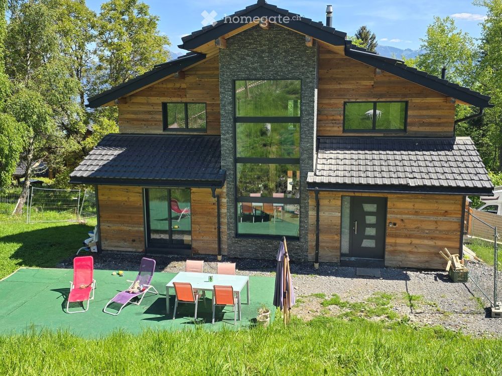 Maison individuelle neuve et moderne aux Giettes – Vue imprenable et cadre naturel exceptionnel -  Bild 1