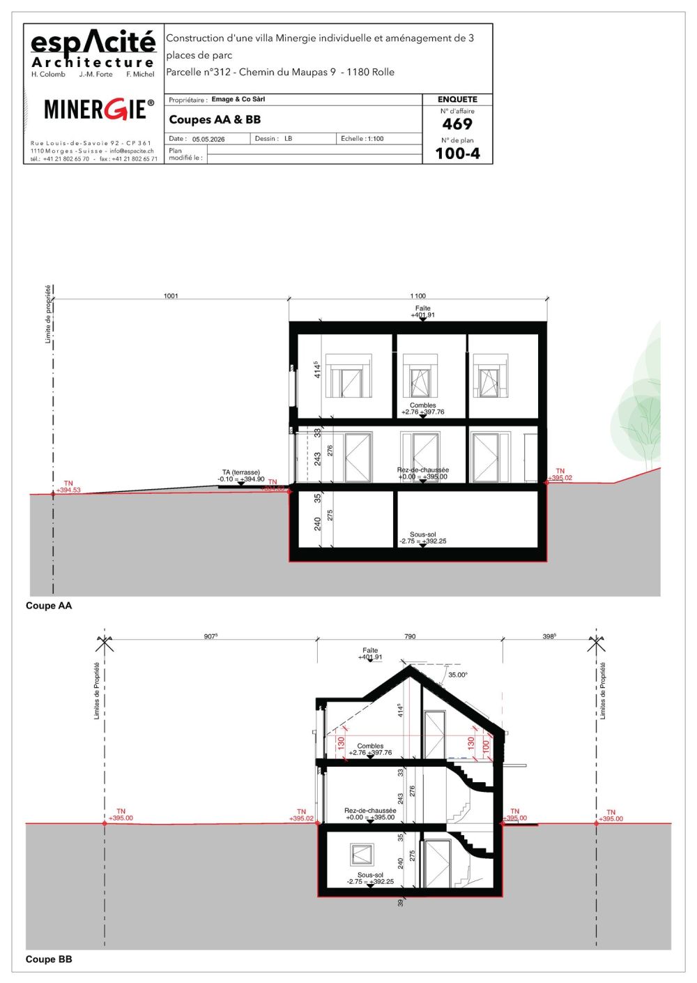 Superbe Architekten-Villa auf Plan in Rolle - 2 Schritte vom Genfer See entfernt -  Bild 11