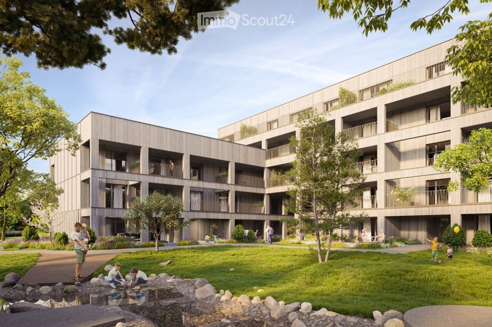 Dachgeschosswohnung mit 4,5 Zimmern und Aussicht, in Estavayer-le-Lac -  Bild 1