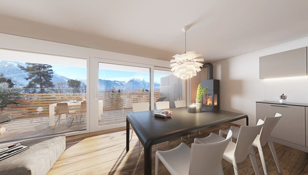 Neubau 4.5 Zimmer-Wohnung 2. OG in Gunten -  Bild 3