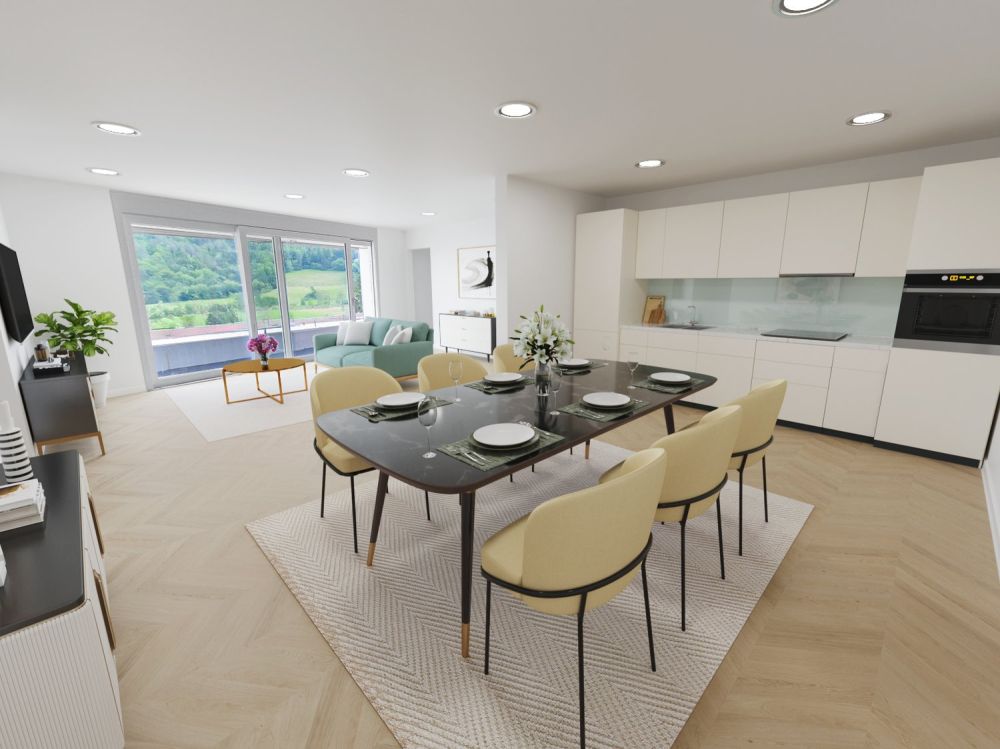 Attikawohnung mit Sicht in den Naturpark Thal - Residenz Jurablick - Bild 10