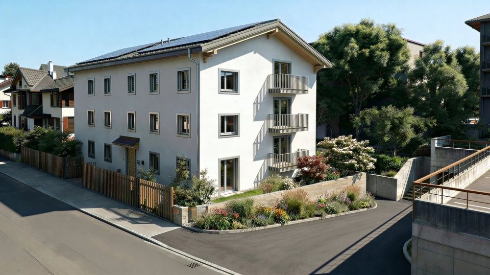 Nouvelle promotion à Châtel-Saint-Denis ? Appartements lumineux du 3.5 au 4.5 pièces -  Bild 1