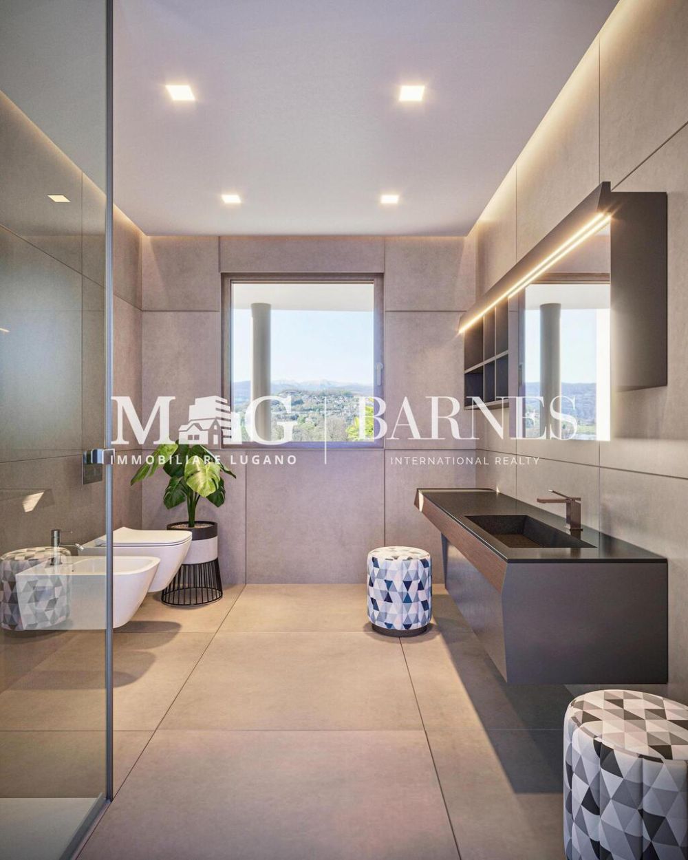 Collina d'Oro: Nuovo Appartamento 4.5 locali con giardino privato - Bild 9