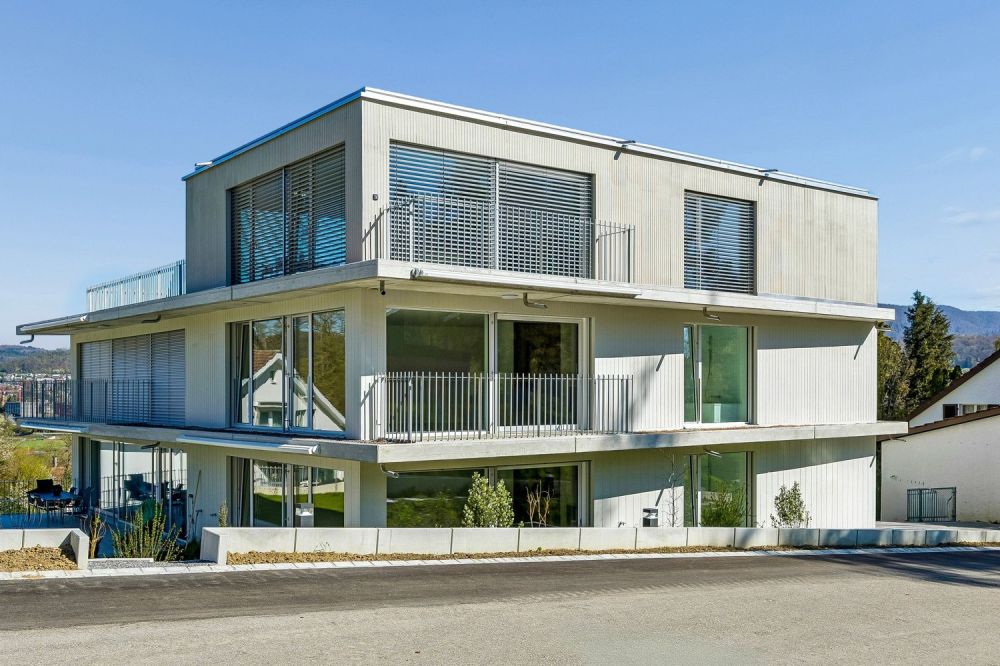 2.5-Zimmer-Etagenwohnung im Neubau / Erstbezug mit sonnigem Südbalkon in Neuenhof -  Bild 1