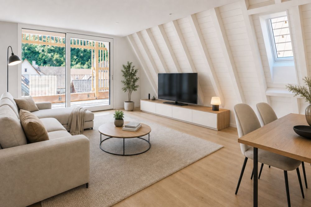 Wohnen im Dorf - Neubau 3.5-Zimmer-Maisonettewohnung -  Bild 3