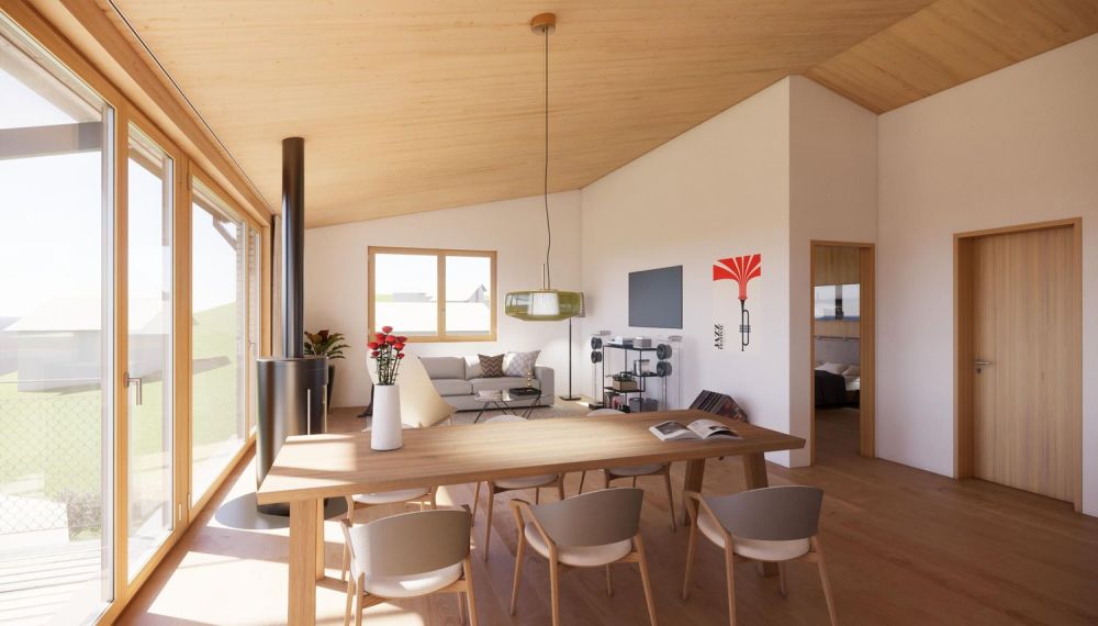 Ökologische 4.5-Zimmer Dachwohnung in Wienacht-Tobel (Neubau) - Image 4