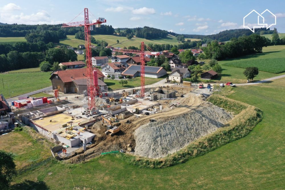Wohnung mit 4.5 Zimmern im 1. Stock (Gebäude 3 - Einheit 4) - Chantier juin 2026