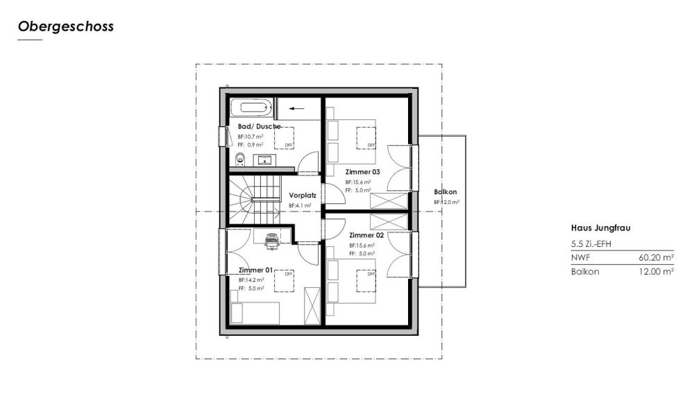 Neubau Einfamilienhaus mit Bergpanoramablick in Amsoldingen -  Bild 6