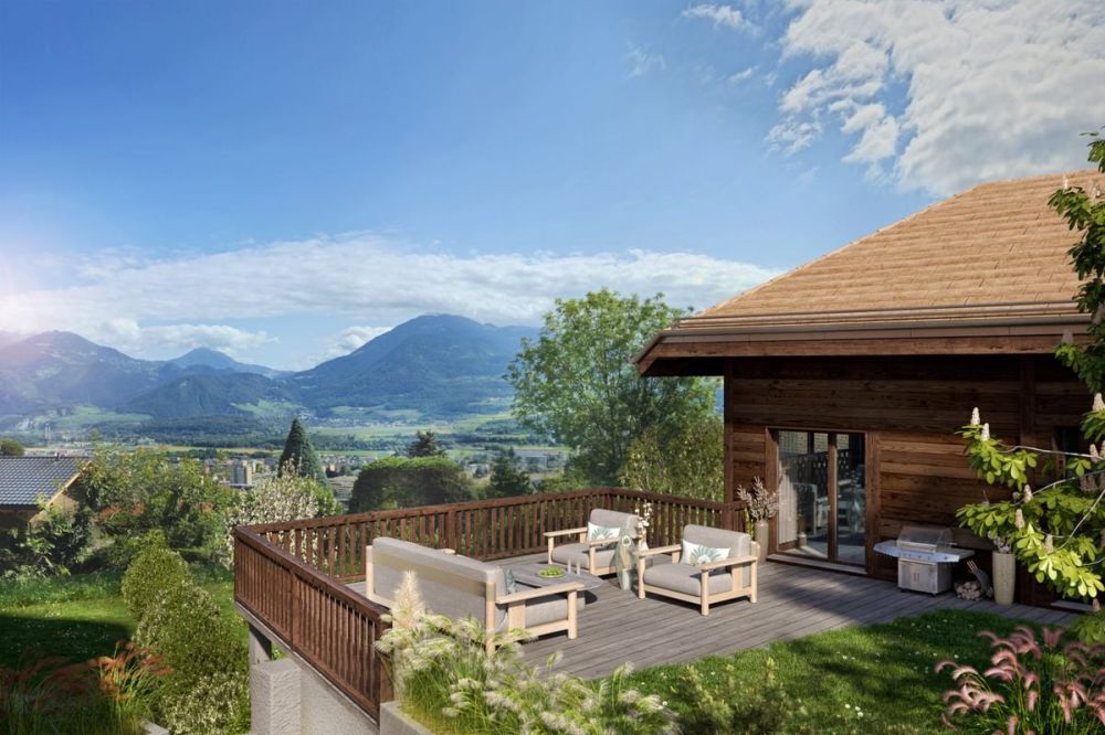 Alter "Pressoir" komplett renoviert in ein 4.5-Zimmer-Chalet / privater Garten -  Bild 2