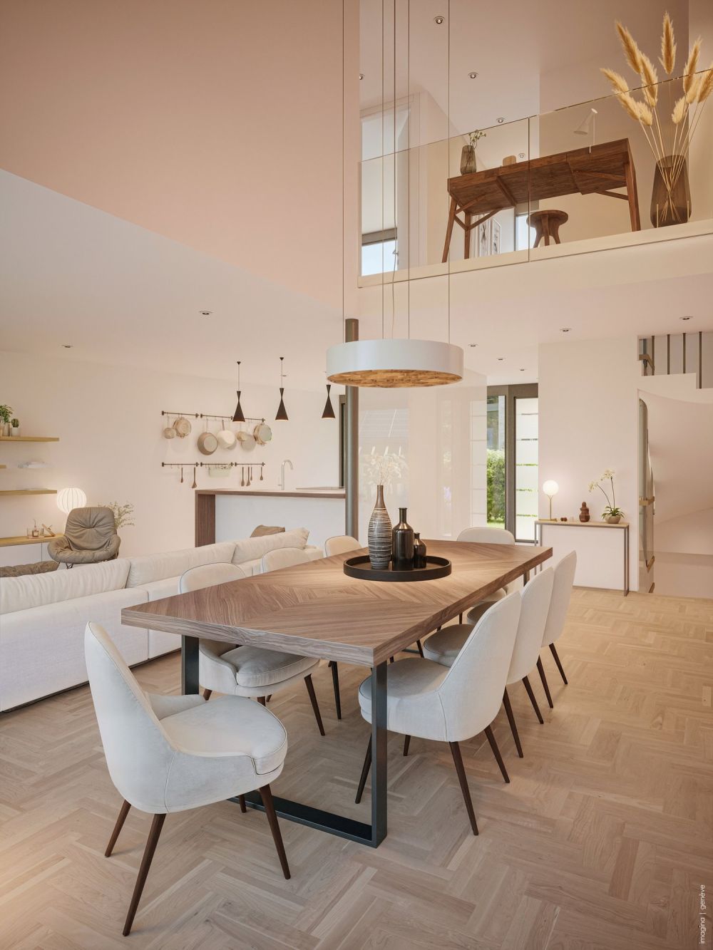 Villa ELISA - L'élégance, la lumière et la vue sur le Léman. -  Bild 4