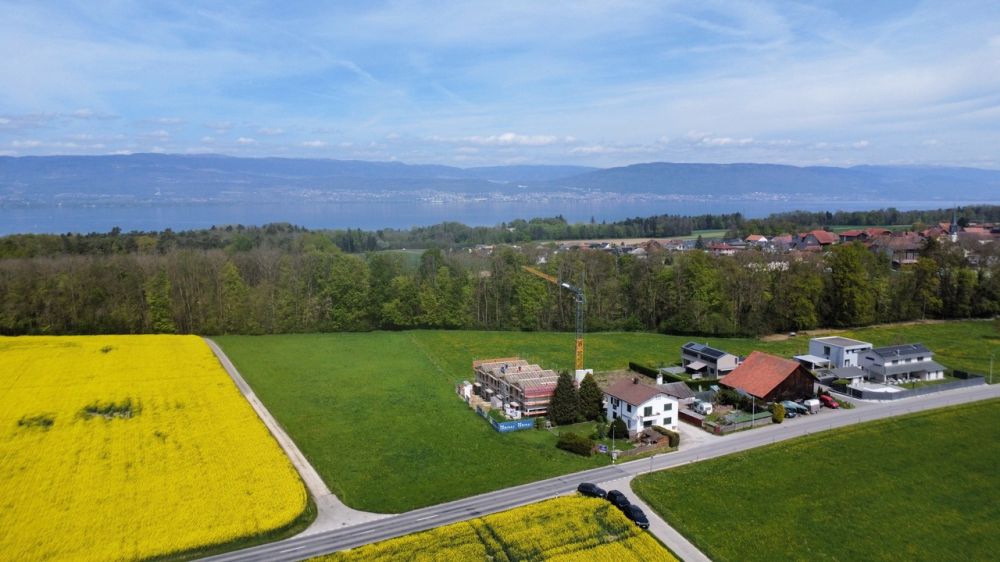 Gletterens Villa contigüe de 5.5 pièces Vue dégagée sur la campagne -  Bild 6