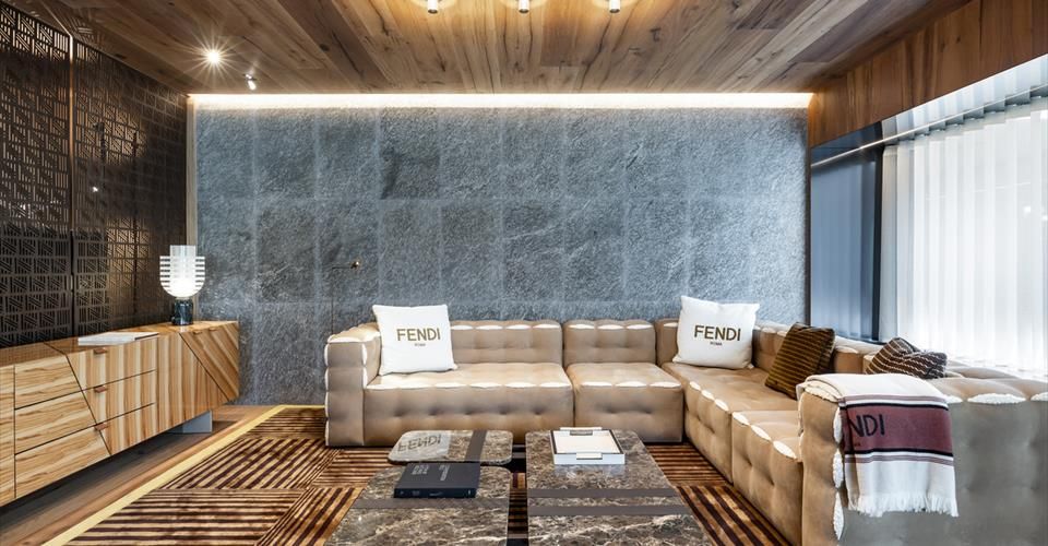 Résidences FENDI – Appartement de luxe au 2ème, exposition ouest (P21) - Appartement 4.5 pièces - image - 3