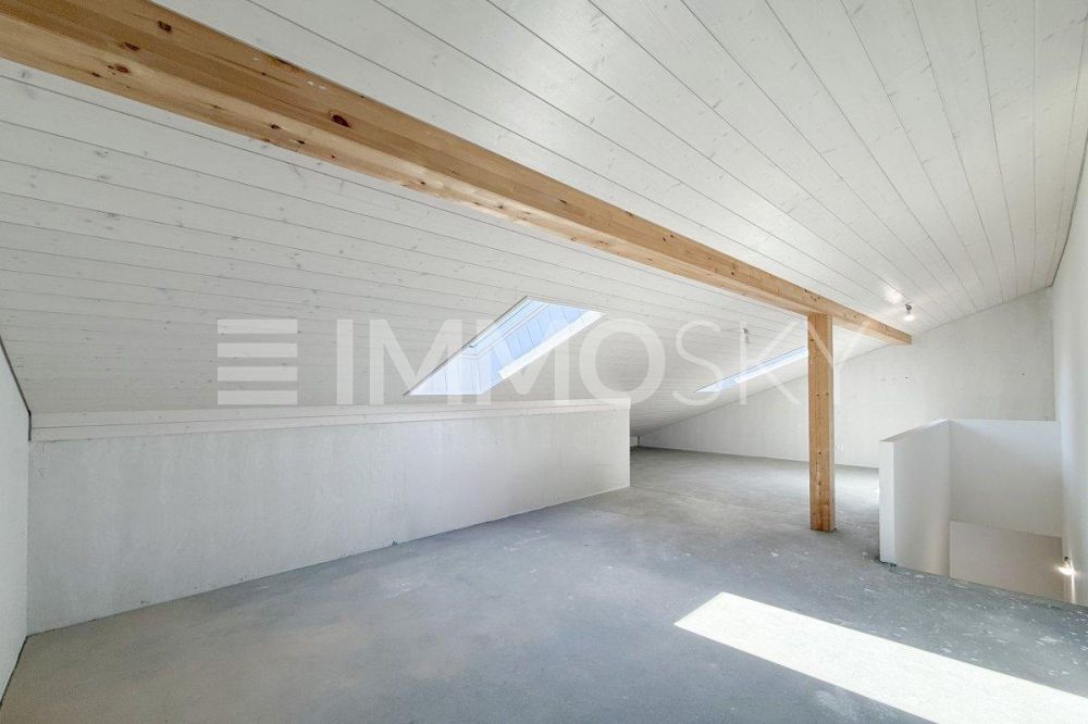 3.5 pièces neuf avec combles d'env. 69 m² et grand balcon (Lot B5-8.1) - Combles exploitables d'environ 69 m2