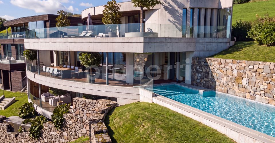 Laurus · Villa, Seesicht, Pool, Attika · Neubau in Weggis - Villa 10 pièces - image - 5