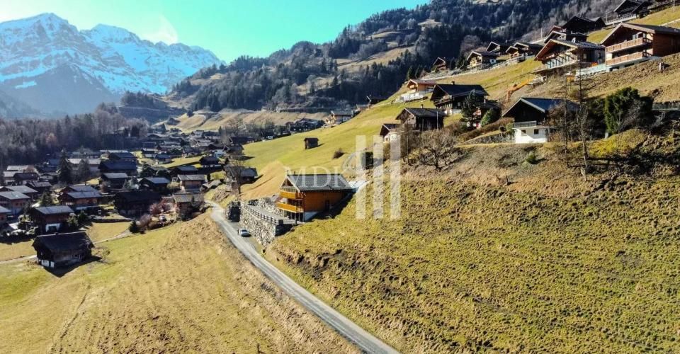Chalet neuf avec permis de construire en vigueur à Val-d'Illiez - Chalet 4.5 pièces - image - 5