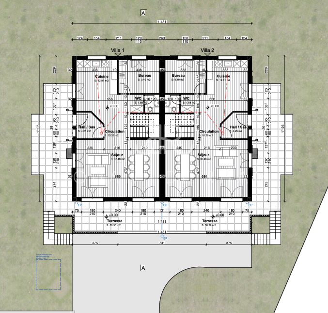 Le Sentier | Villa A - sur plan -  Bild 3