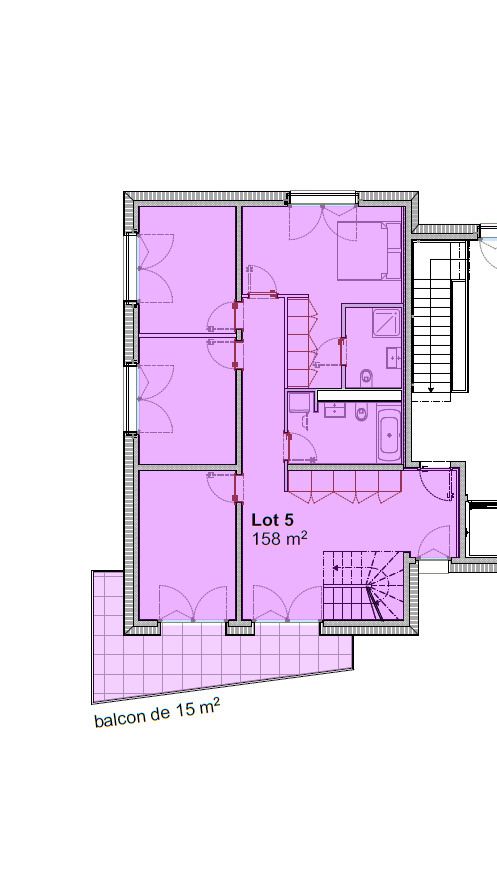 DUPLEX 5.5P EN ATTIQUE - BIEN "SIGNATURE" DE LA PPE - LOT 5 - Bild 11