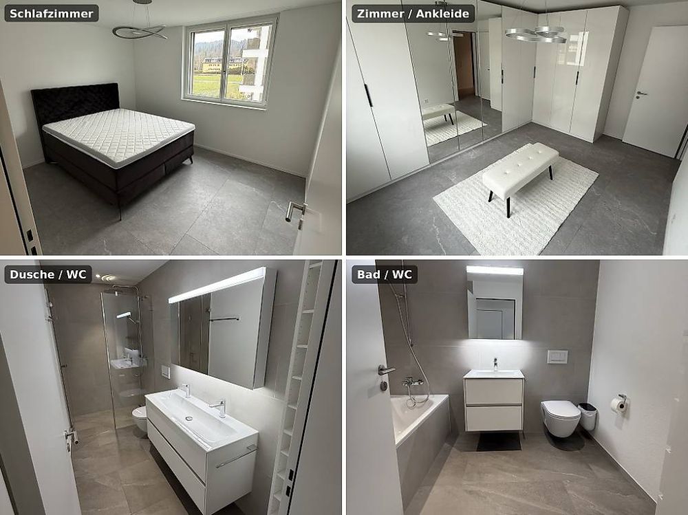 Neubau 3.5 Zimmer mit Bergsicht in Turbenthal  -  Bild 3