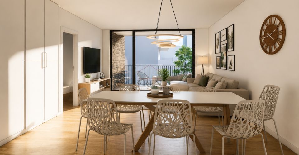 Appartement 3,5 pièces neuf au 3ème étage au centre ville de Sion - Appartement 3.5 pièces - image - 7