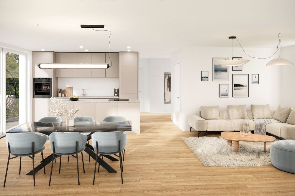 Charmante 3.5-Zimmer-Wohnung in Niederneunforn -  Bild 1