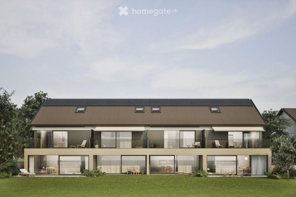 Appartement 4.5 pièces REZ JARDIN _SUD_GRANDE TERRASSE_VUE -  Bild 2