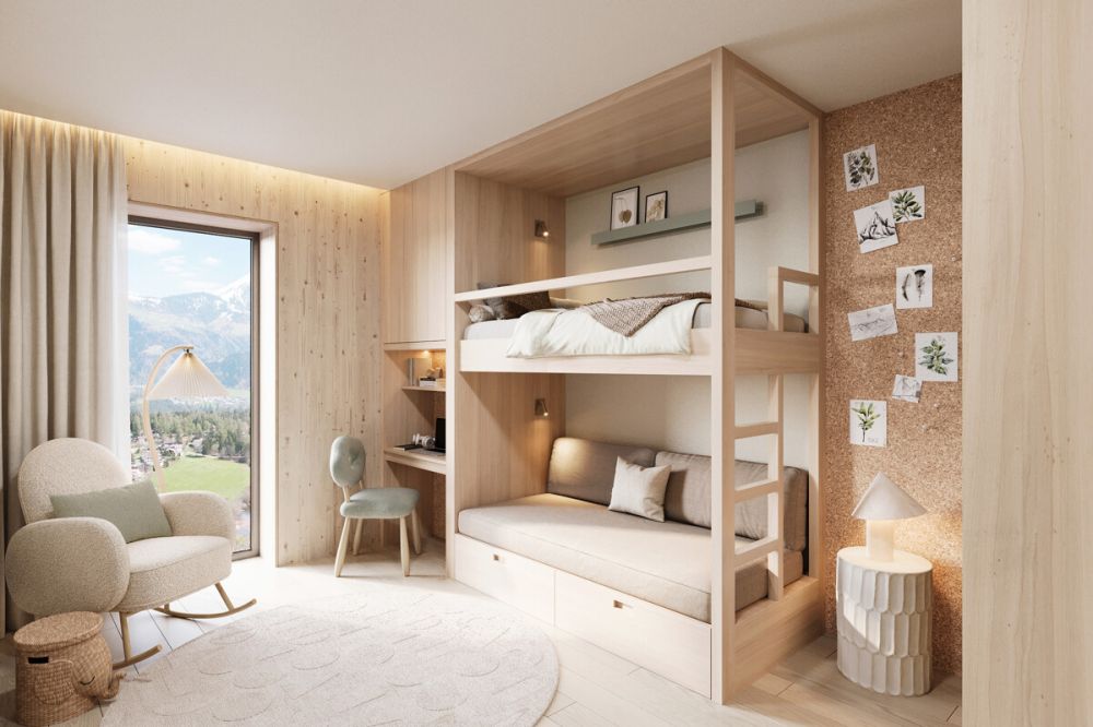 Neubauprojekt Via Valetta Laax  Design. Lage. Wohnqualität. - ZB923_Kinderzimmer