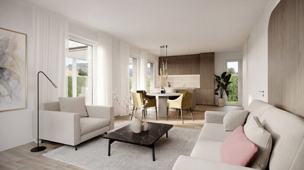 Silvolle 2.5-Zi.-Gartenwohnung mit grosser Terrasse für höchste Ansprüche in Biel-Benken -  Bild 1
