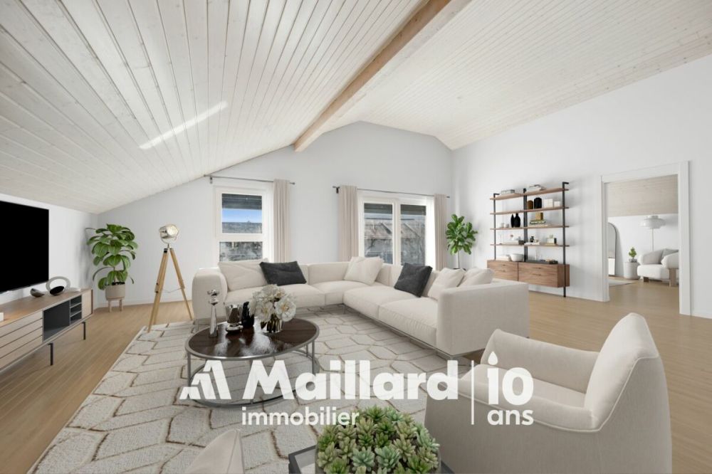 Magnifique attique de 4.5 pièces - 130 m², balcon et vue dégagée - Bild 2