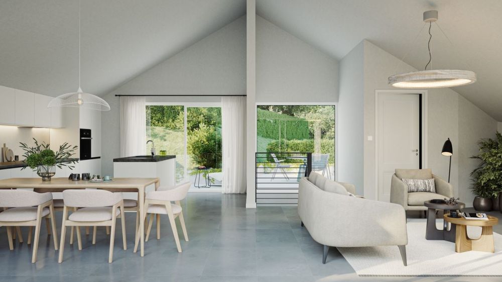 Duplex neuf 4.5 pièces - Saint-Cergue - Vente autorisée aux étrangers - Bild 2