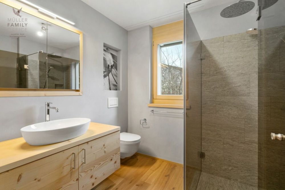 Neubau Wohntraum im modernen Bergchic - 3 1/2 Zimmer-Wohnung mit schönem Balkon (Zweitwohnung) -  Bild 13