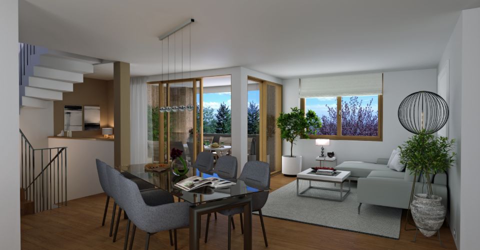 Villa A - Une Oasis à Lancy - Villa 6 pièces - image - 3