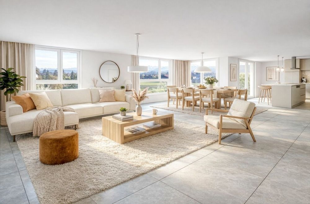 Séjour de 61 m² baigné de lumière, avec jardin privatif - un cadre de vie rare -  Bild 1