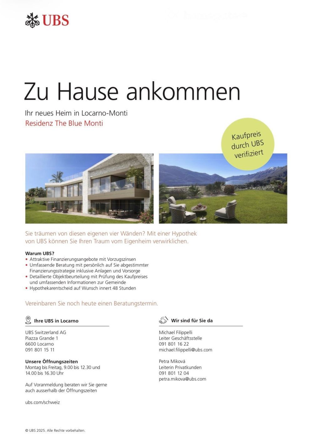 Letzte 4,5-Zimmer-Wohnung in Monti Trinita -  Bild 3