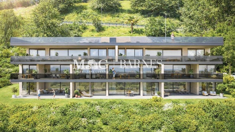 Lugano, Presaggona: Nuovo 3.5 locali con giardino privato - Bild 2
