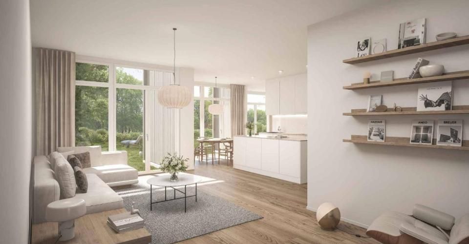 LE LOGIS - Villa "A" - Villa mitoyenne neuve de 6.5 pièces - Maison contiguë 6.5 pièces - image - 3