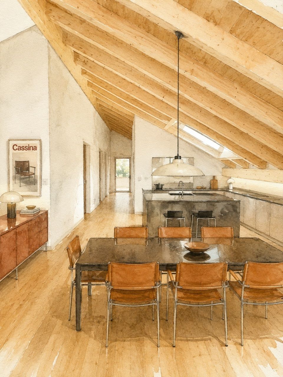BAUPROJEKT "FLURA" WOHNUNG DACHGESCHOSS -  Bild 4