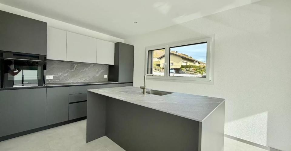 Villa jumelée avec vue panoramique - Maison 4.5 pièces - image - 10
