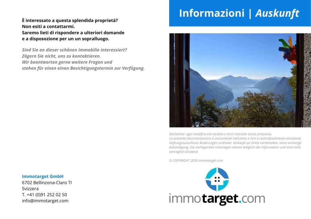 Casa a schiera 5.5 locali a Villa Luganese, anche residenza secondaria -  Bild 4