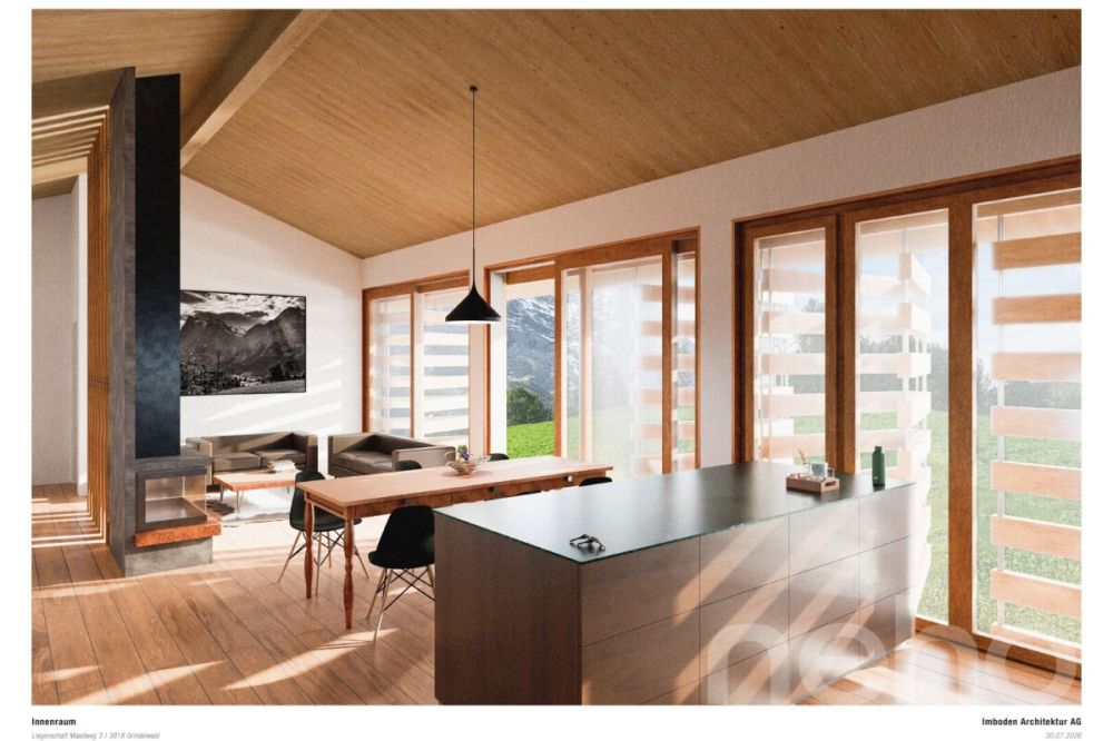 Wohnen unterm Giebel: 3.5-Zimmer, viel Holz und Eigerblick -  Bild 4